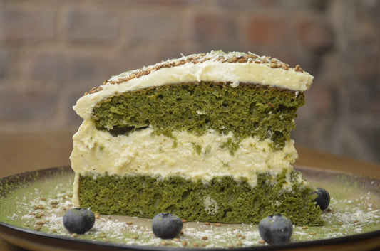 Matcha Tahini Buttercream Cake - MEISŌ®