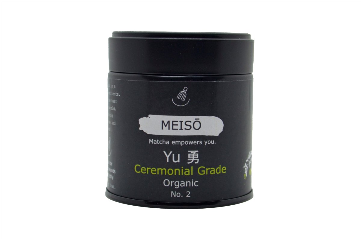 CEREMONIAL GRADE NO. 2 MATCHA YU 勇 40g - MEISŌ®KM40CG2